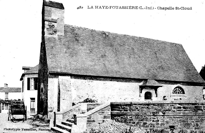 Chapelle Saint-Cloud à La Haie-Fouassière (anciennement en Bretagne).