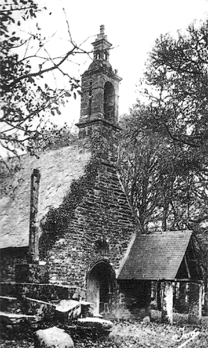 Chapelle de Saint-Conval  Hanvec (Bretagne).