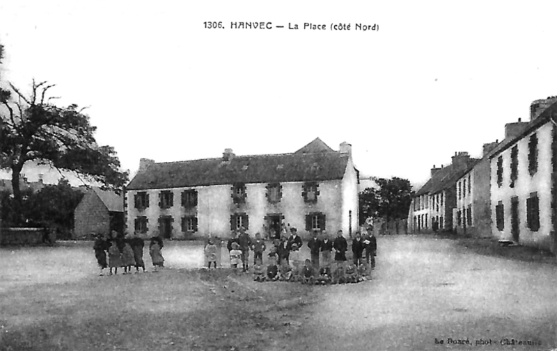 Ville de Hanvec (Bretagne).