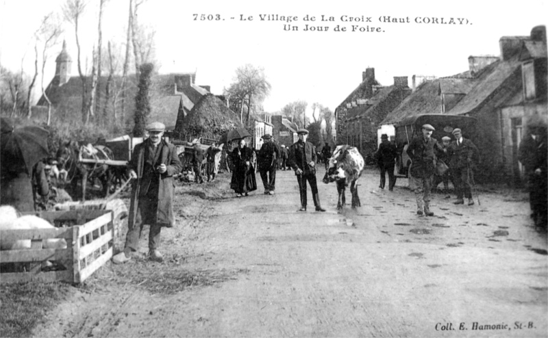 Ville de Haut-Corlay (Bretagne).