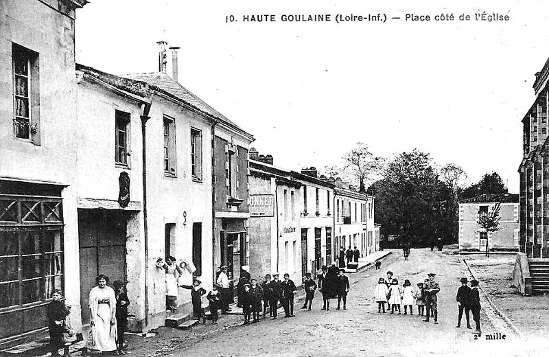 Ville de Haute-Goulaine (Bretagne).