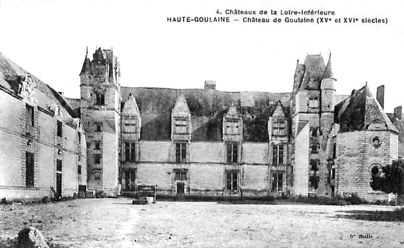 Château de Goulaine de Haute-Goulaine (Bretagne).