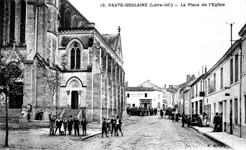 Ville de Haute-Goulaine (Bretagne).