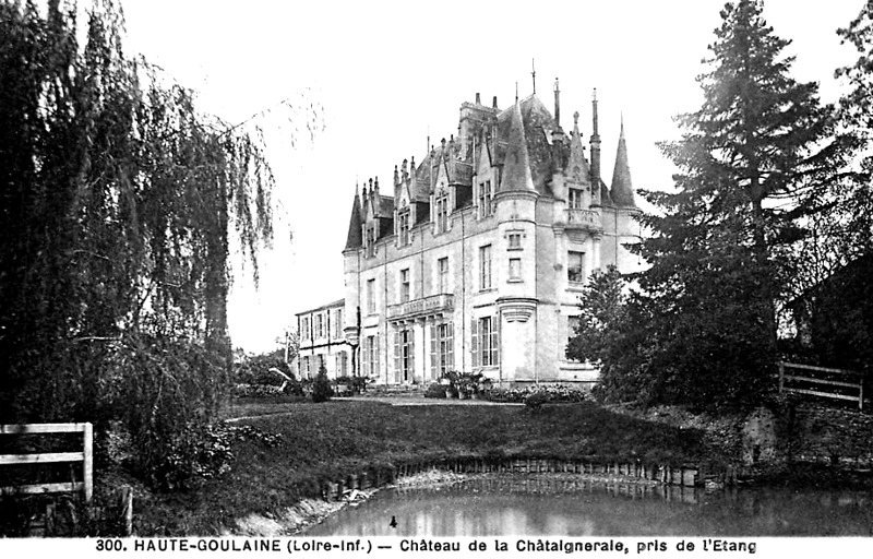 Chteau de la Chtaigneraie  Haute-Goulaine (Bretagne).