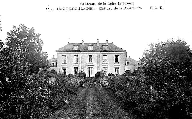 Manoir de la Bourrelière à Haute-Goulaine (Bretagne).