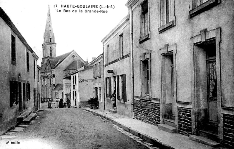 Ville de Haute-Goulaine (Bretagne).