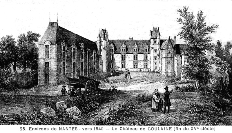 Château de Goulaine à Haute-Goulaine (Bretagne).