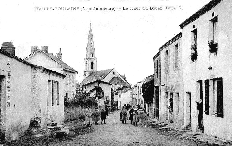 Ville de Haute-Goulaine (Bretagne).