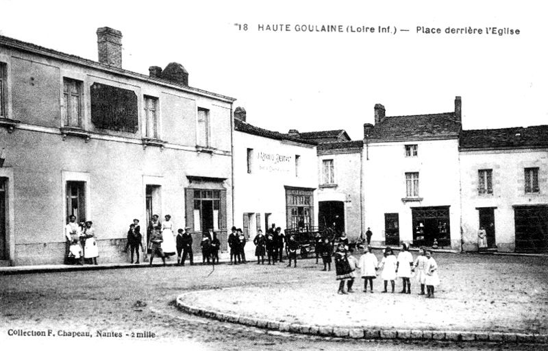 Ville de Haute-Goulaine (Bretagne).