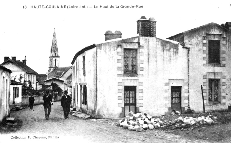Ville de Haute-Goulaine (Bretagne).
