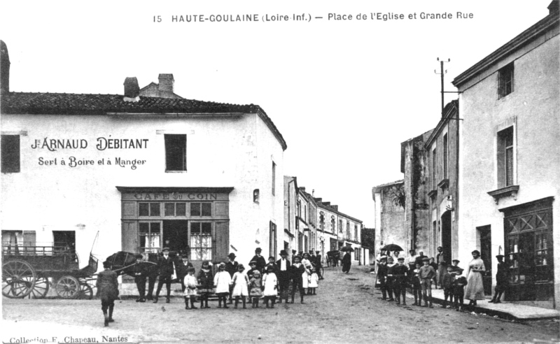 Ville de Haute-Goulaine (Bretagne).