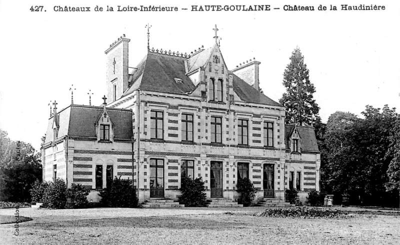 Château de la Haudinière à Haute-Goulaine (Bretagne).