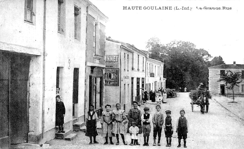 Ville de Haute-Goulaine (Bretagne).