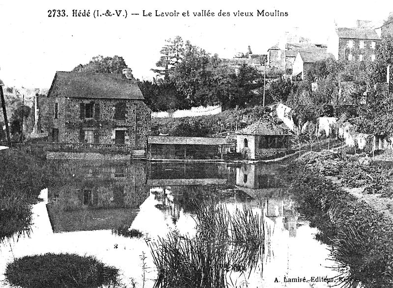 Etang et Lavoir de Hd (Bretagne).