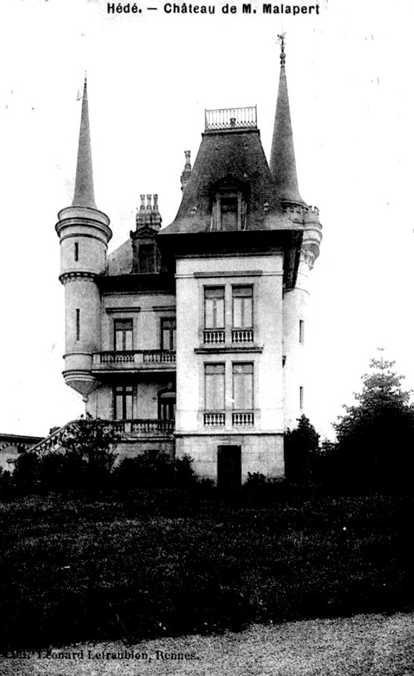 Château de Hédé (Bretagne).