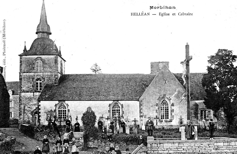 Eglise de Helléan (Bretagne).