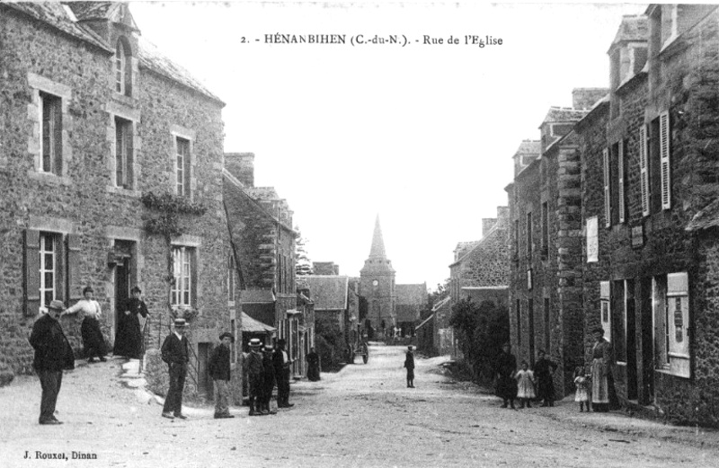 Ville de Hnanbihen (Bretagne).