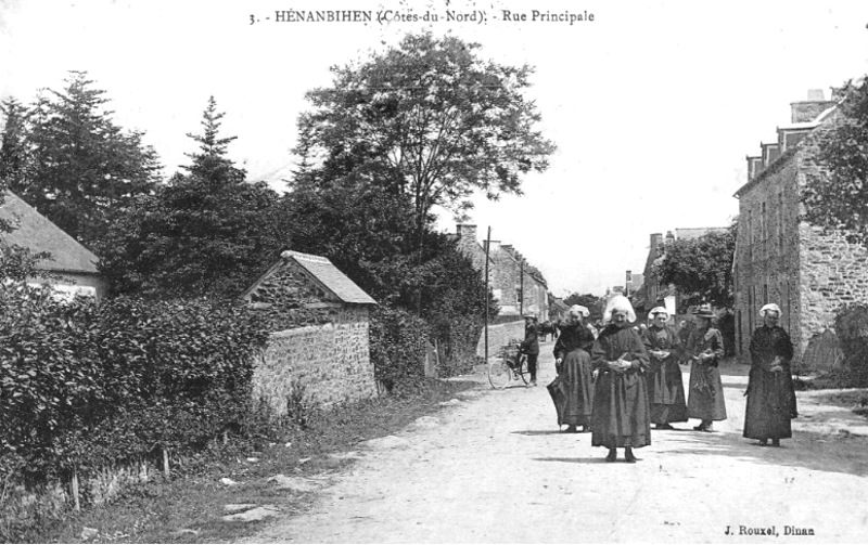 Ville de Hnanbihen (Bretagne).