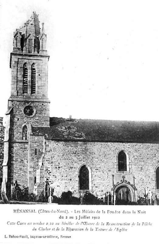 Eglise de Hénansal (Bretagne).