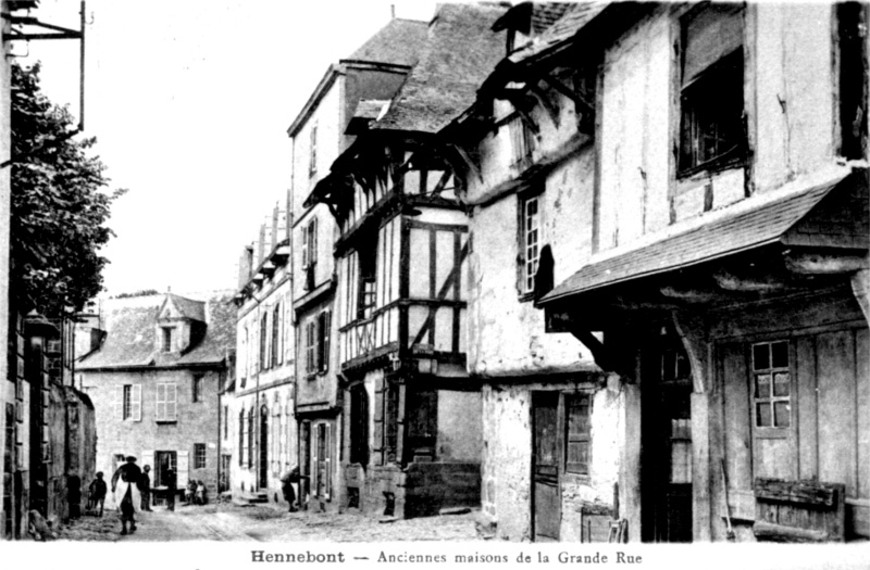 Ville d'Hennebont (Bretagne).