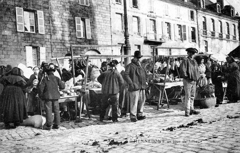 Ville d'Hennebont (Bretagne).