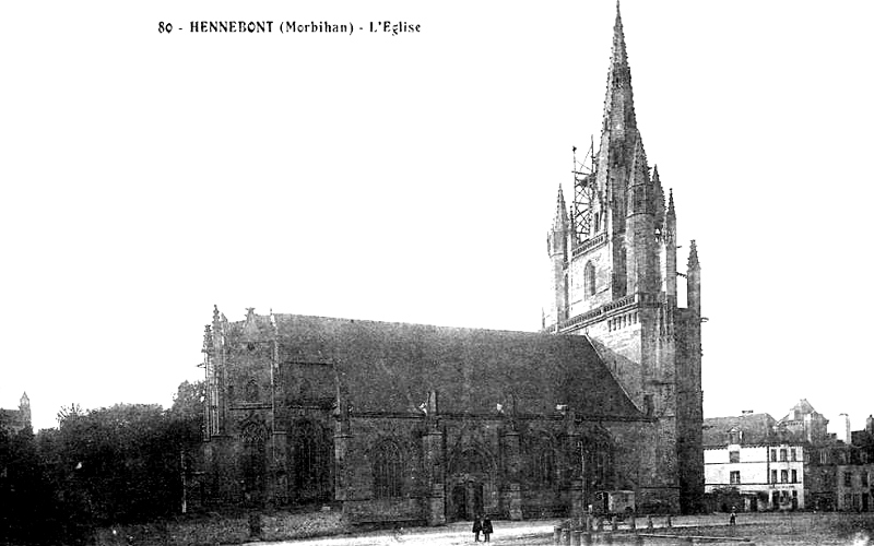 Eglise d'Hennebont (Bretagne).