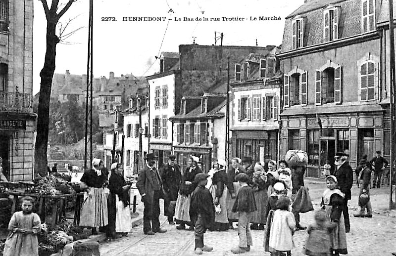 Ville d'Hennebont (Bretagne).