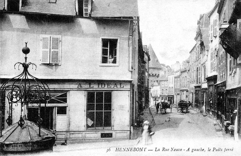 Ville d'Hennebont (Bretagne).