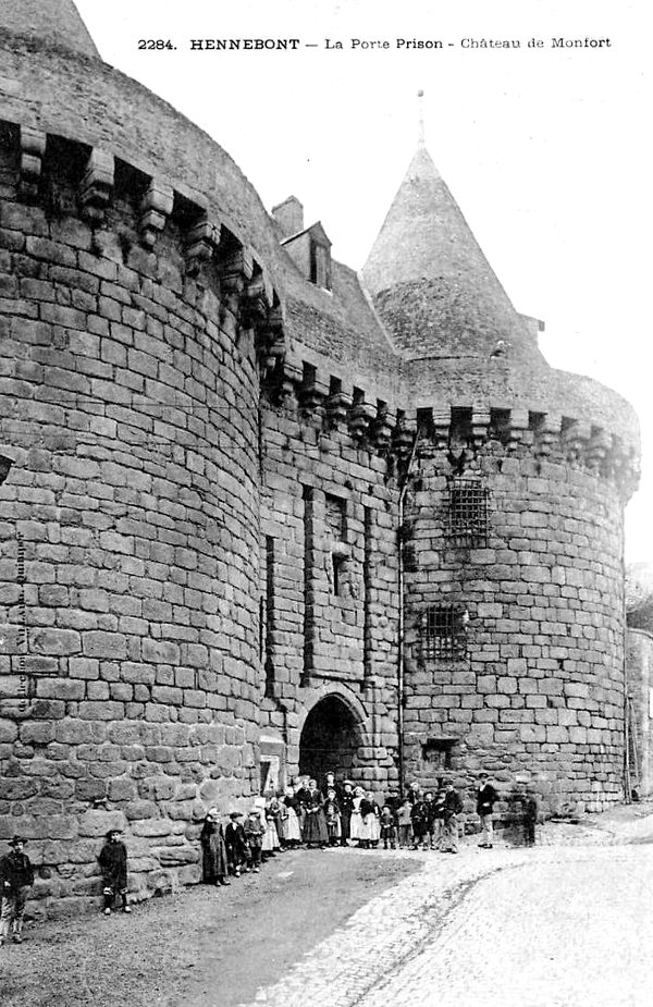 Château d'Hennebont (Bretagne).
