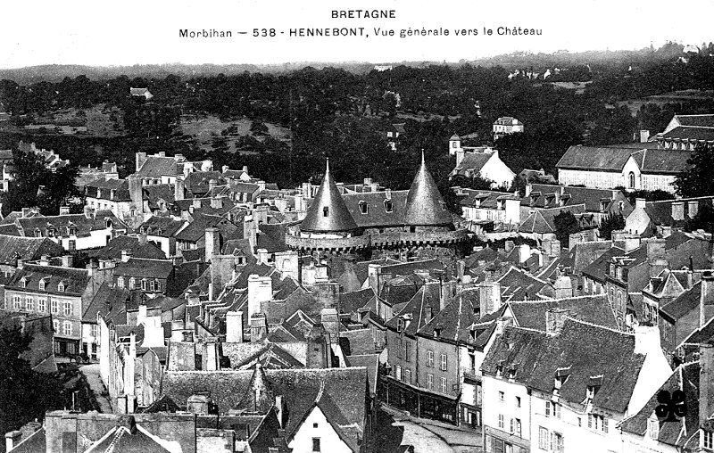 Ville d'Hennebont (Bretagne).