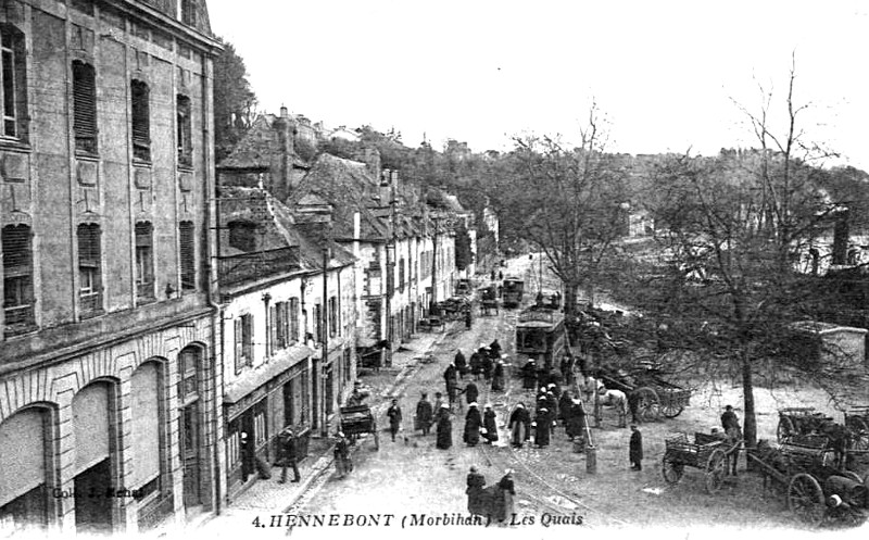 Ville d'Hennebont (Bretagne).