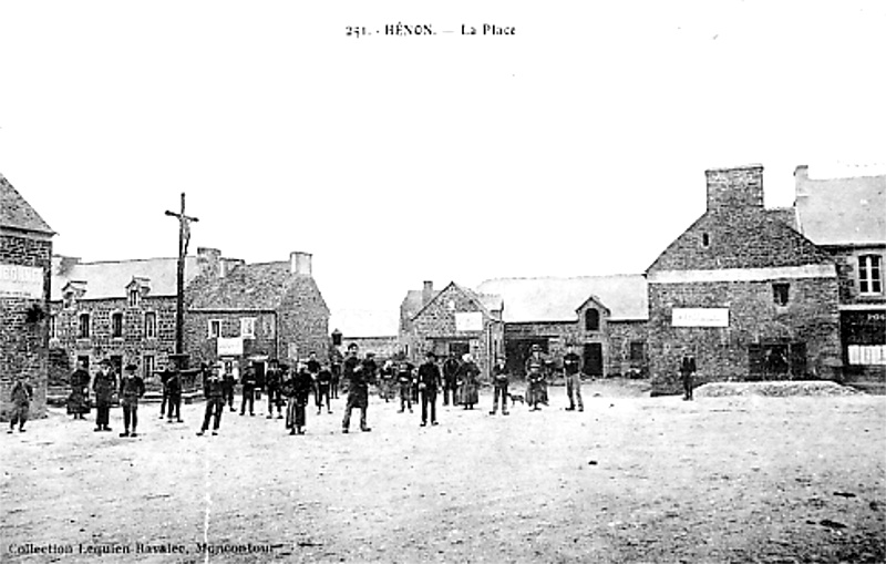 Ville de Hnon (Bretagne).