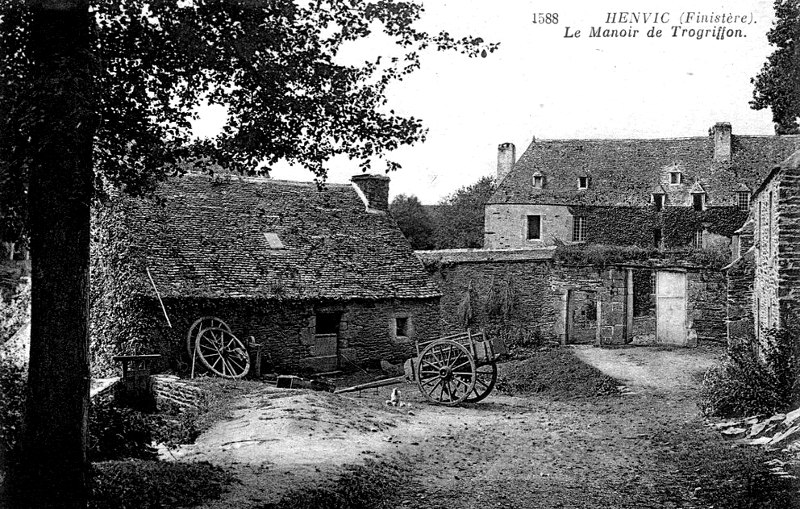 Manoir de Trogriffon  Henvic (Bretagne).