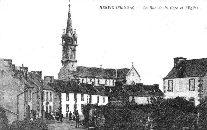 Ville de Henvic (Bretagne).