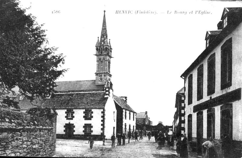 Ville de Henvic (Bretagne).