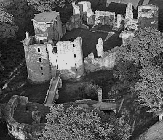 Ville d'Herbignac (Bretagne) : chteau de Ranrout.