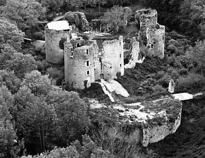 Ville d'Herbignac (Bretagne) : le chteau de Ranrout.