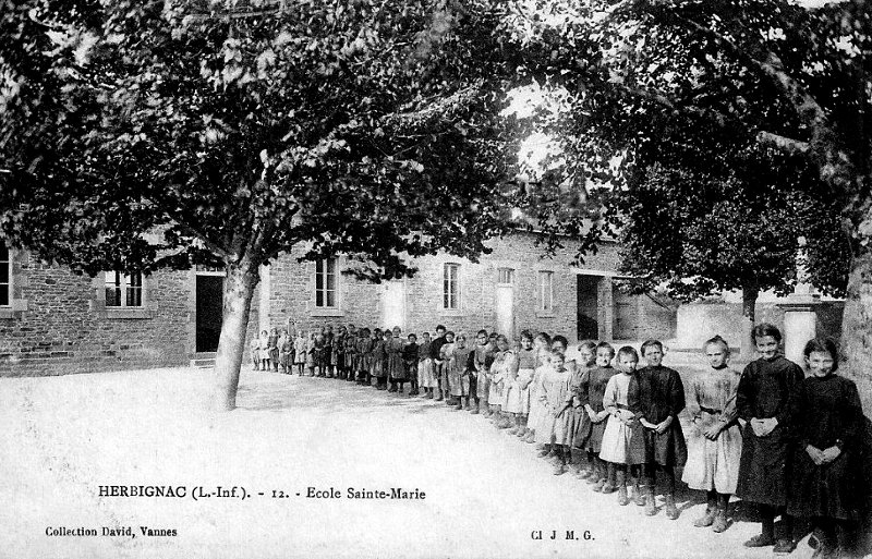 Ecole d'Herbignac (Bretagne).