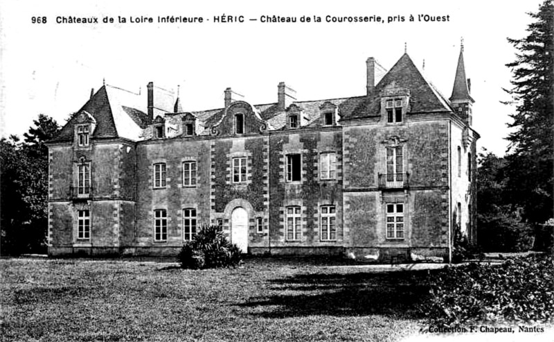 Château de la Courosserie à Héric (anciennement en Bretagne).