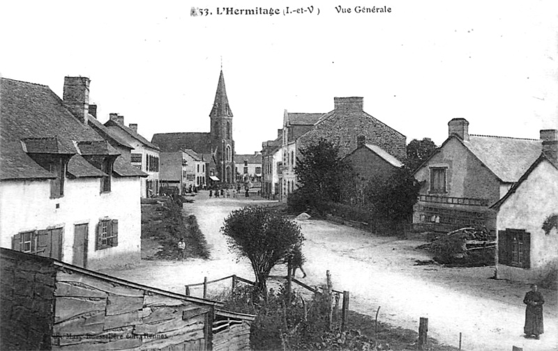 Ville de L'Hermitage (Bretagne).