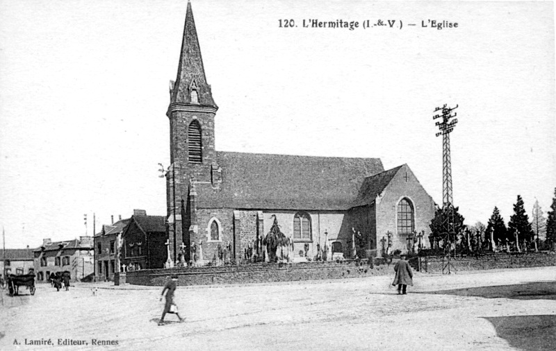 Eglise de L'Hermitage (Bretagne).