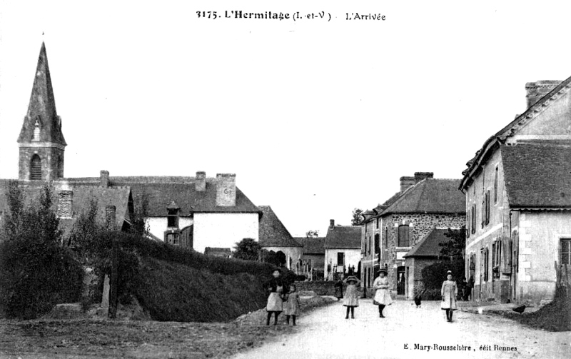 Ville de L'Hermitage (Bretagne).