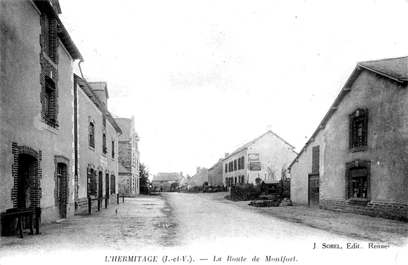 Ville de L'Hermitage (Bretagne).