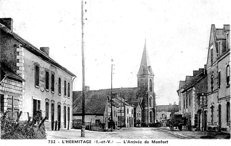 Ville de L'Hermitage (Bretagne).