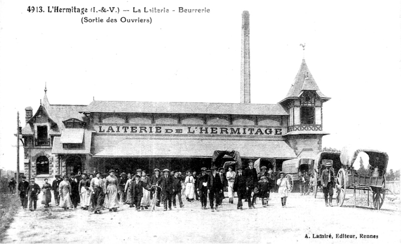 Ville de L'Hermitage (Bretagne).