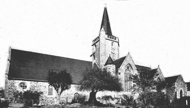 Eglise de Hillion (Bretagne).