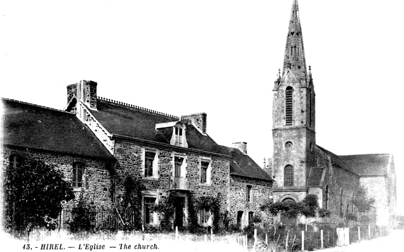 Eglise d'Hirel (Bretagne).