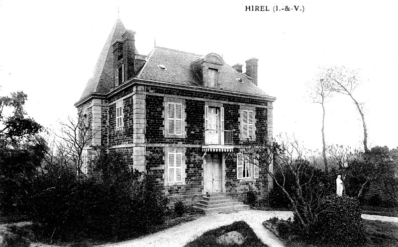 Manoir d'Hirel (Bretagne).