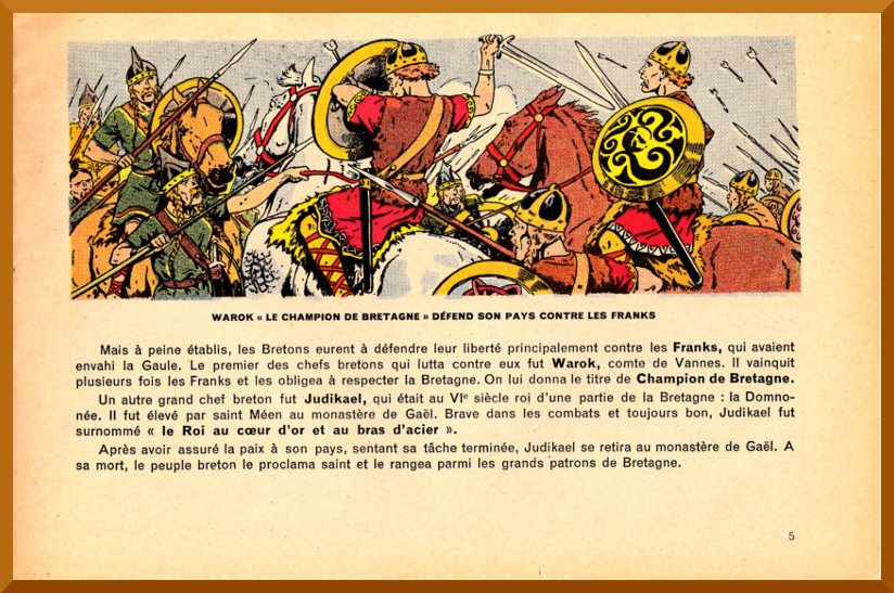 Warok, le champion de Bretagne, dfend son pays contre les Franks.