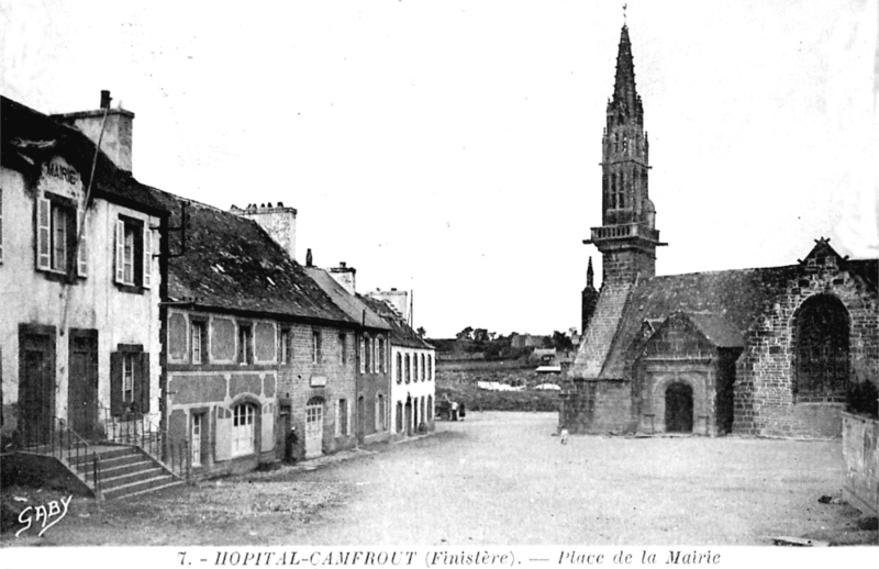 Ville de l'Hôpital-Camfrout (Bretagne).